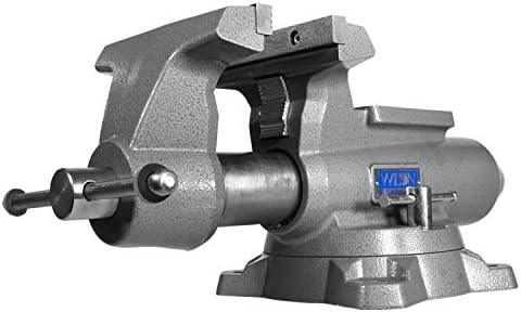 Wilton Mechanics Pro Bench Vise, 8" Jaw Width, 8-1/2" Jaw Opening, 4-1/2" Throat