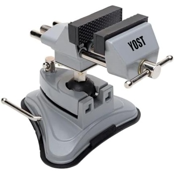 Yost Tools Yost V-275 Portable Vacuum Base Vise, Pivots Multi-Angle, 2.75” Jaw