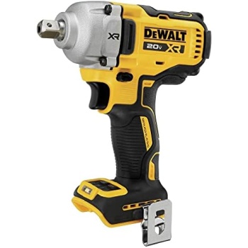DEWALT 20V MAX XR Cordless Impact Wrench, 1/2", Includes Detent Pin Anvil and
