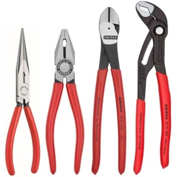 Knipex Tools 9K 00 80 94 US Cobra Combination Cutter and Needle Nose Pliers Set