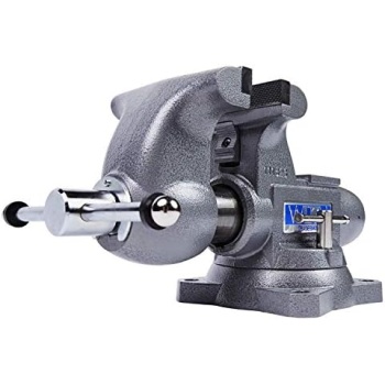 Wilton Tradesman Bench Vise, 6-1/2" Jaw (Width-6", Max Opening-4")