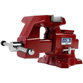 Wilton Utility Bench Vise, 5-1/2" Jaw Width, 5" Jaw Opening, 3-1/4" Throat