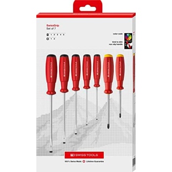 PB Swiss Tools Phillips and Slotted Screwdriver Set PB 8250 | 100% Swiss Made