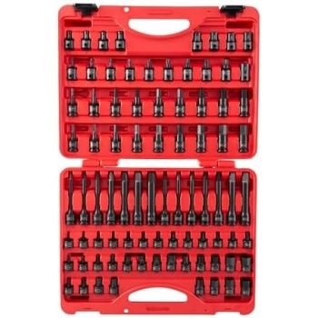 Sunex 3569 3/8" Dr. Master Hex Bit Impact Socket Set (84 Piece)