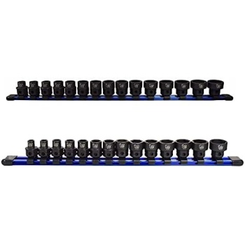 Astro Pneumatic Nano Impact Socket Sets Metric- 15pc 1/2" Drive 78215 and 14pc