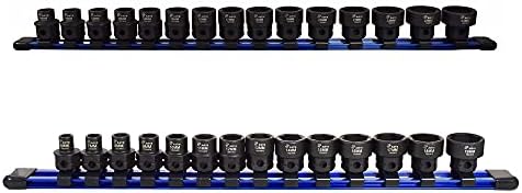 Astro Pneumatic Nano Impact Socket Sets Metric- 15pc 1/2" Drive 78215 and 14pc