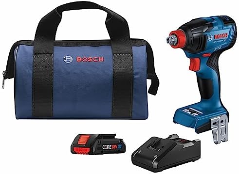 BOSCH GDX18V-1860CB15 18V Connected-Ready Two-In-One 1/4 In. and 1/2 In.