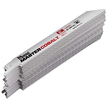 50 Pc MK Morse Master Cobalt Bi-Metal Reciprocating Saw Blades 14 TPI 6" x 3/4"