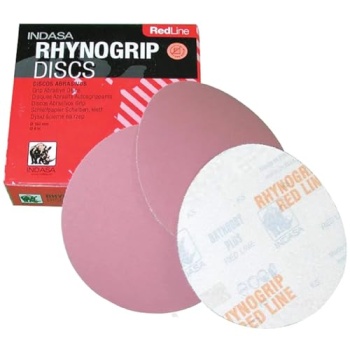 Indasa 6" Rhynogrip Redline Solid Sanding Discs (620 Series) 120