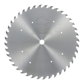 KANEFUSA 10-Inch 40T Table Saw Blade Wood PROs, Thin Kerf (7/64"), ATB Carbide