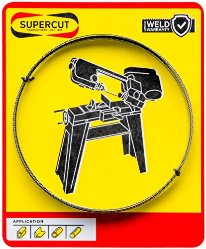 SUPERCUT 56 1/2-inch x 1/2-inch x .025 x 8-12 VARI TPI Premium BIMETAL BANDSAW