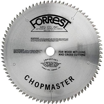 Forrest CM12806115 Chopmaster 12-Inch 80-tooth ATB Miter Saw Blade