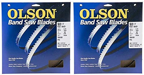 Olson Saw FB19293DB 3/8 by 0.025 by 93-1/2-Inch HEFB Band 4 TPI Skip Saw Blade