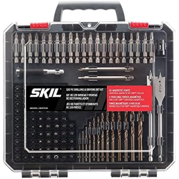 SKIL 120pc Drilling and Screw Driving Bit Set with Bit Grip - SMXS8501