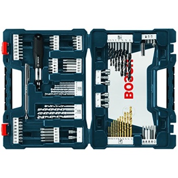 BOSCH MS4091 91-Piece Drilling and Driving Mixed Set with Included Case