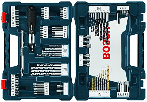 BOSCH MS4091 91-Piece Drilling and Driving Mixed Set with Included Case