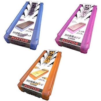 SHAPTON Ha No Kuromaku Ceramic Whetstone (D-set) - Rough & Medium