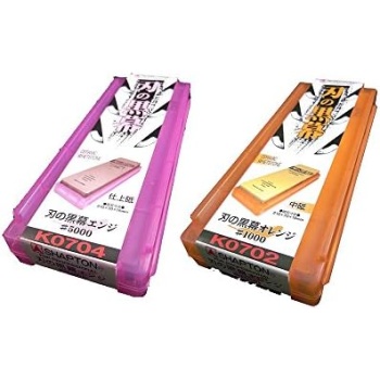 SHAPTON Ha No Kuromaku Ceramic Whetstone (A-set) Medium Grit (#1000)