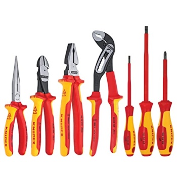 KNIPEX Tools - 9K 98 98 27 US Insulated Tool Set, 7 pc. (9K989827US)