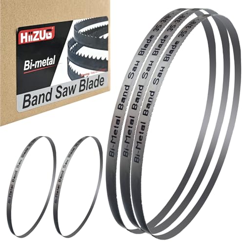 35-3/8 Inch Bandsaw Blades 10/14 TPI (5 Pack) for Milwaukee 2829-20 Compact Band