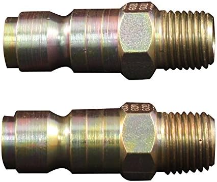 Milton 1809 1/4" MNPT P Style Plug - Box of 10