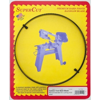 SuperCut 50400 64 1/2-Inch by 1/2-Inch by 0.025 by 14 T.P.I. Carbon Tool Steel