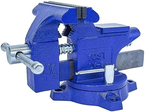 Yost Vises LV-4 Homeowner's Vise | 4.5 Inch Jaw Width with a 3 Inch Jaw Opening