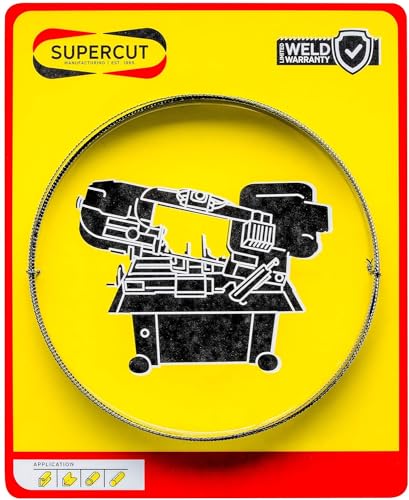 Supercut 93-inch X 3/4-inch X .032-inch x 10 TPI Carbon Tool Steel Bandsaw Blade
